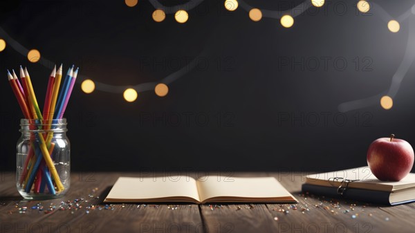 Educational success concept. Concept of education and reading. The development of the imagination. AI generated image