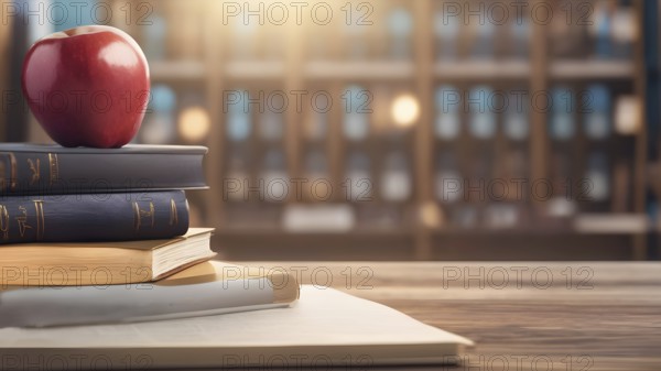 Educational success concept. Concept of education and reading. The development of the imagination. AI generated image