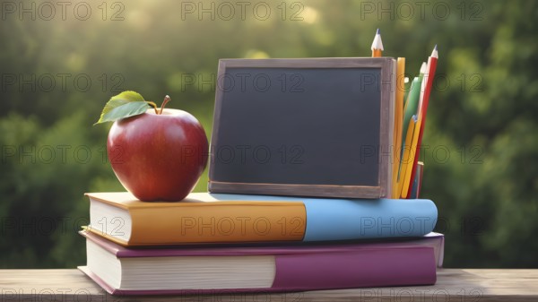 Educational success concept. Concept of education and reading. The development of the imagination. AI generated image