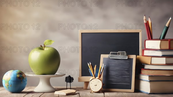 Educational success concept. Concept of education and reading. The development of the imagination. AI generated image