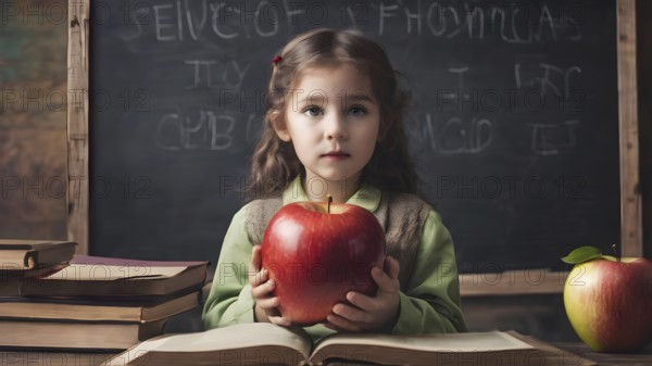 Educational success concept. Concept of education and reading. The development of the imagination. AI generated image