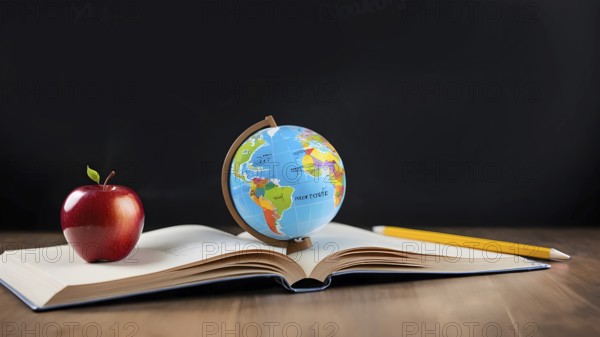 Educational success concept. Concept of education and reading. The development of the imagination. AI generated image