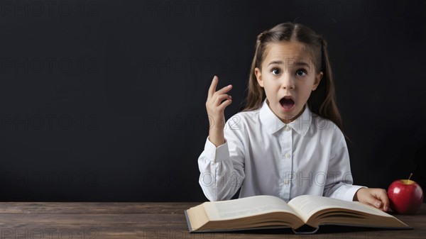Educational success concept. Concept of education and reading. The development of the imagination. AI generated image