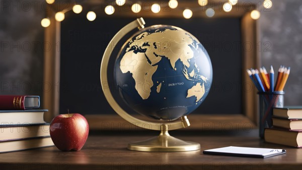 Educational success concept. Concept of education and reading. The development of the imagination. AI generated image