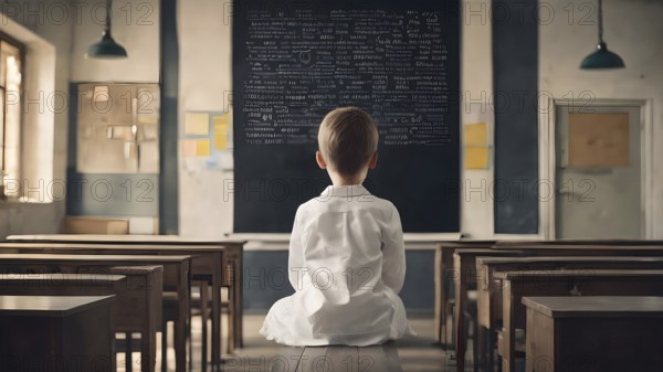Educational success concept. Concept of education and reading. The development of the imagination. AI generated image