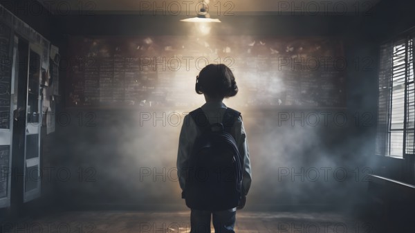 Educational success concept. Concept of education and reading. The development of the imagination. AI generated image