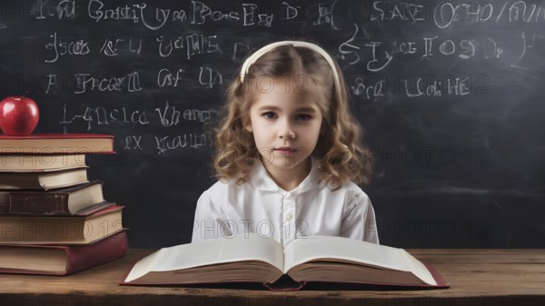 Educational success concept. Concept of education and reading. The development of the imagination. AI generated image