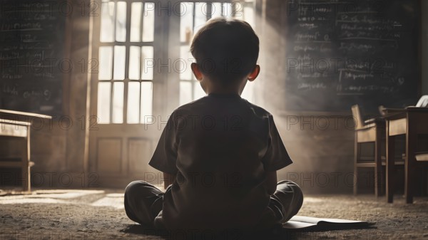 Educational success concept. Concept of education and reading. The development of the imagination. AI generated image