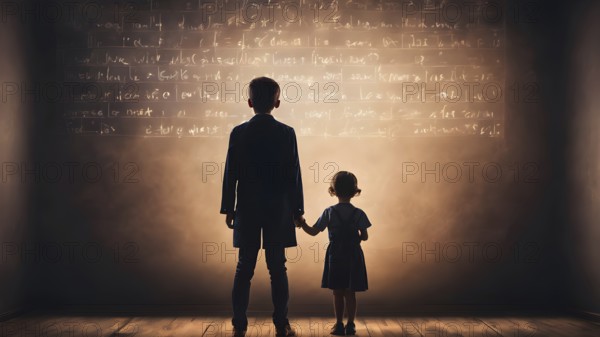Educational success concept. Concept of education and reading. The development of the imagination. AI generated image