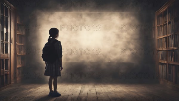Educational success concept. Concept of education and reading. The development of the imagination. AI generated image