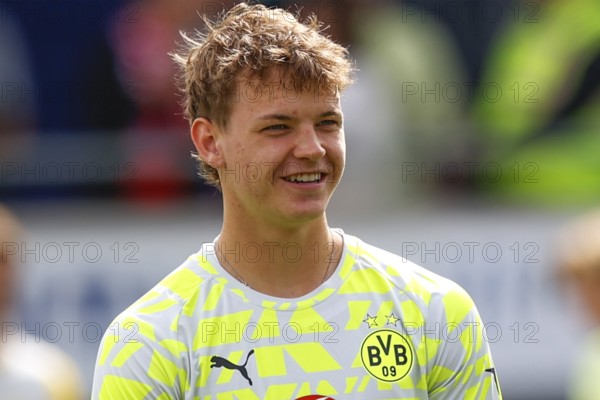 Football, Bundesliga 1, Matchday 3, 2025/2026, 1. FC Heidenheim vs. Borussia Dortmund, 13/09/2025, Voith-Arena, Heidenheim, Germany, Cole CAMPBELL Borussia Dortmund