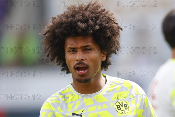 Football, Bundesliga 1, Matchday 3, 2025/2026, 1. FC Heidenheim vs. Borussia Dortmund, 13/09/2025, Voith-Arena, Heidenheim, Germany, Karim ADEYEMI Borussia Dortmund