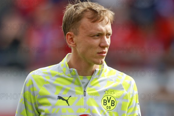 Football, Bundesliga 1, Matchday 3, 2025/2026, 1. FC Heidenheim vs. Borussia Dortmund, 13/09/2025, Voith-Arena, Heidenheim, Germany, Maximilian BEYER Borussia Dortmund