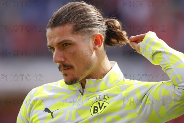 Football, Bundesliga 1, Matchday 3, 2025/2026, 1. FC Heidenheim vs. Borussia Dortmund, 13/09/2025, Voith-Arena, Heidenheim, Germany, Marcel SABITZER Borussia Dortmund