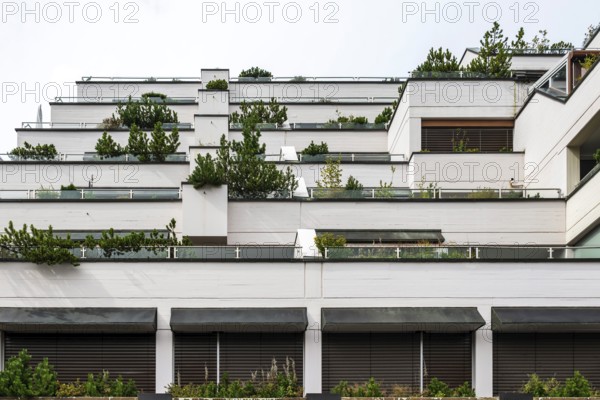 Terraces apartment block, Arosa, Graubünden, Switzerland
