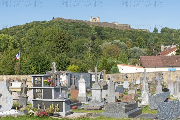 Cemetery, citadel, fortress, Montmédy, Département Meuse, Grand Est, France
