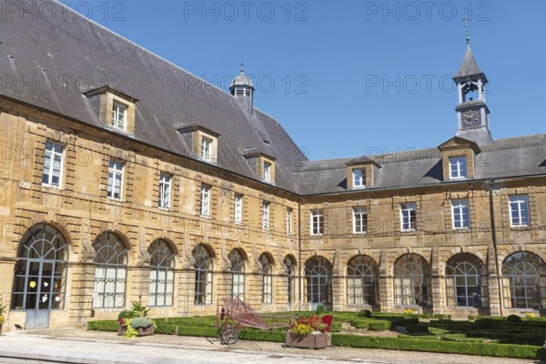 Former Benedictine monastery, retirement home, Mouzon, Département Ardennes, Grand Est, France