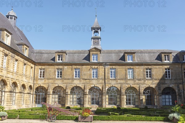 Former Benedictine monastery, retirement home, Mouzon, Département Ardennes, Grand Est, France
