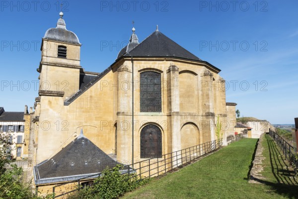 Church of St Martin, citadel, fortress, Montmédy, Département Meuse, Grand Est, France