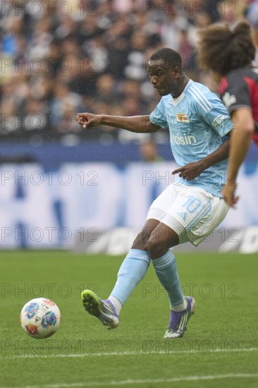 Football Bundeliga Eintracht Frankfurt-Union Berlin.Ilyas Ansah (1. FC Union Berlin)
