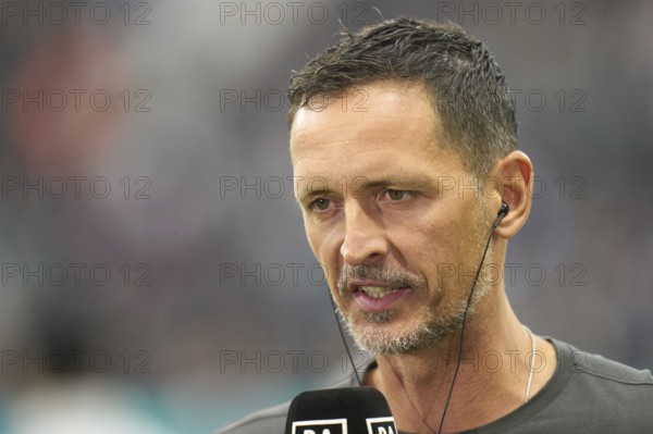 Football Bundeliga Eintracht Frankfurt-Union Berlin.Dino Toppmöller, Coach Eintracht Frankfurt