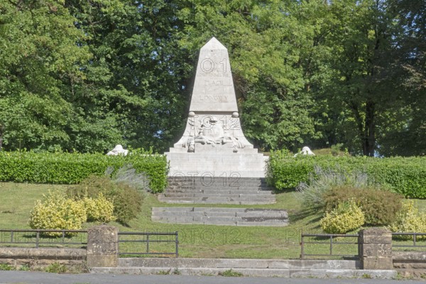 War memorial, citadel, Vauban fortifications, UNESCO World Heritage Site, Longwy, Département Meurthe-et-Moselle, Grand Est, France