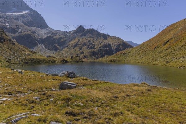 Mountain panorama, Schwarzkarlsee, Uttendorf Pinzgau, hiking area