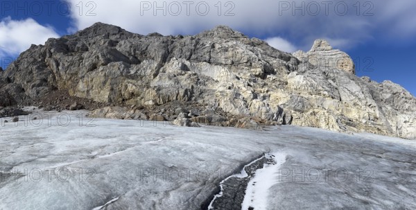 Glacier, Dachtstein, Dachtstein Glacier, Styria, Austria