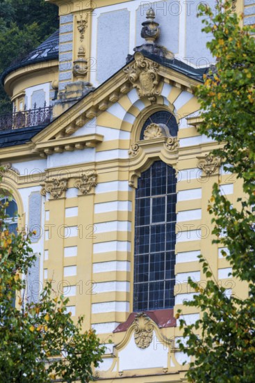 Historic façade, gatehouse, Feldkirch, Vorarlberg, Austria