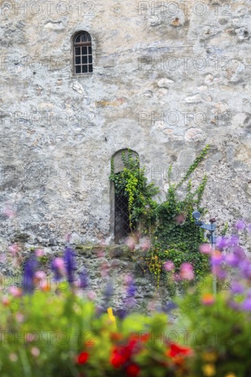 Facade, historic building, Wassertrum, Feldkirch, Vorarlberg, Austria