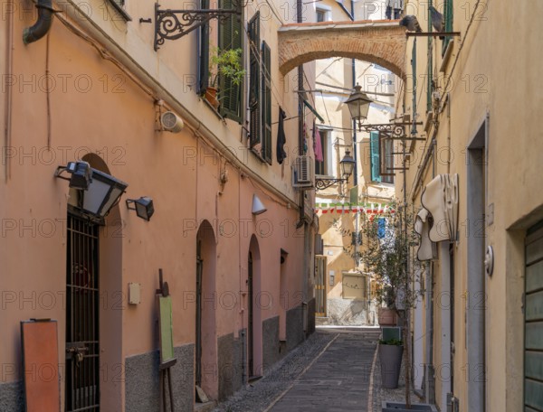 Impression of Imperia, a coastal city in Liguria, Italy
