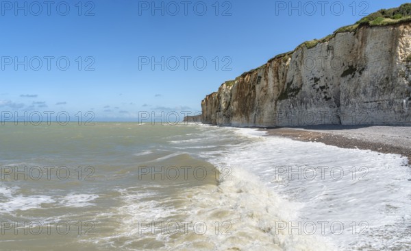 Scenery around Veules-les-Roses, a commune in the Seine-Maritime department in the Normandy region in northern France