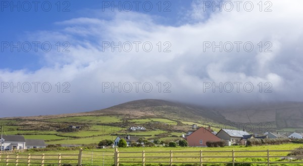 Idyllic scenery around Dingle, a town in County Kerry, Ireland