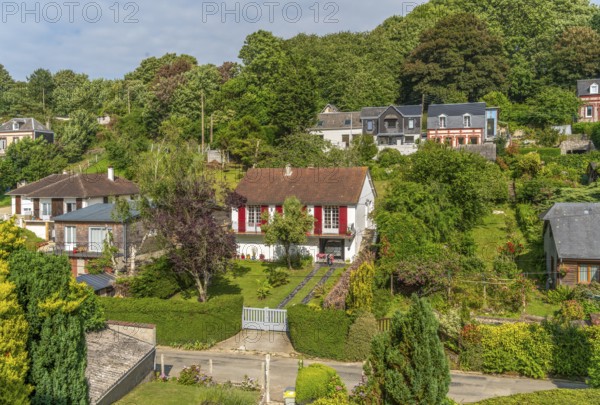 Impression around Saint Leonard, a commune in the Seine-Maritime department in the Normandy region in northern France