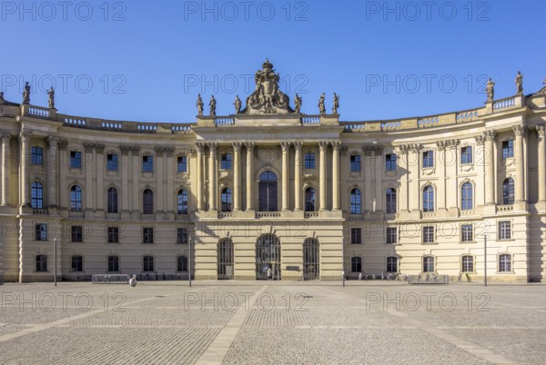 The Alte Bibliothek in Berlin, the capital and largest city in Germany