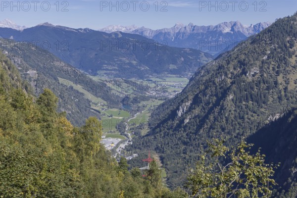 Reservoir-Wasserfallboden, Kaprun, mountain panorama, energy industry, hiking area, Pinzgau