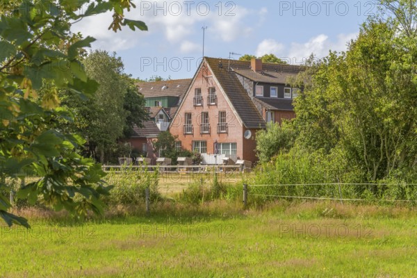 Impression of Spiekeroog village which is located at Spiekeroog island, one of the East Frisian Islands at the North Sea coast of Germany