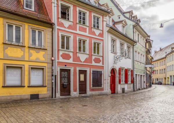 Idyllic scenery in Bamberg, a town in Upper Franconia, Germany