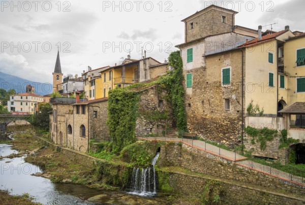 Impression of Borgomaro, a comune in the Province of Imperia in the Italian region Liguria