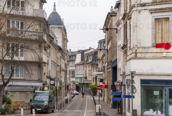 Impression of Epinal, a commune in northeastern France and the prefecture of the Vosges department at winter time