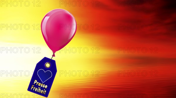 Symbolic image, freedom, freedom of the press, journalism, journalists, politics, dissenters, fundamental rights and freedoms, Basic Law, constitution, against autocracy, democracy, form of government, freedom of opinion, future, security, dictatorship, oppression, arbitrariness, open life, Germany, Europe, USA, world