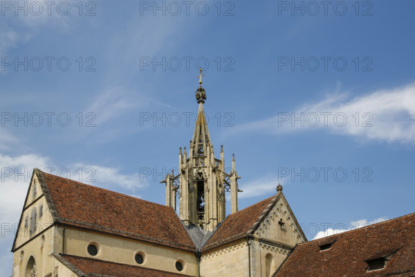 Bebenhausen Monastery, sacred building, historical building, architecture, former Cistercian abbey, medieval monastery, monastery church, listed building, Bebenhausen district of the university town of Tübingen, Schönbuch, Baden-Württemberg, Germany
