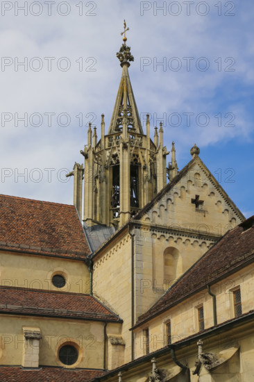 Bebenhausen Monastery, sacred building, historical building, architecture, former Cistercian abbey, medieval monastery, monastery church, listed building, Bebenhausen district of the university town of Tübingen, Schönbuch, Baden-Württemberg, Germany