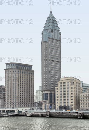 The Bund is an area of the Huangpu District in Shanghai, a city in China