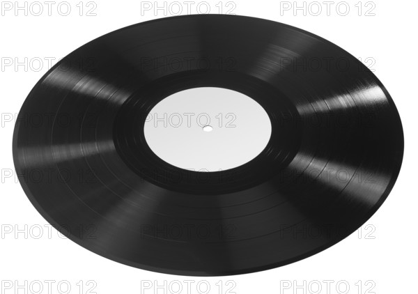Record in white back