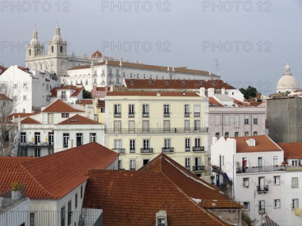 City view of Lisbon, the capital city of Portugal