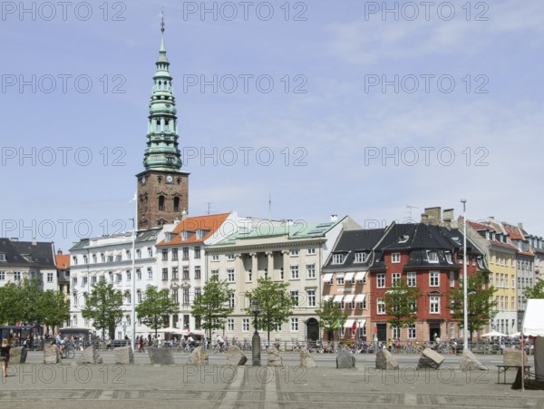 City view of Copenhagen, the capital city of Denmark