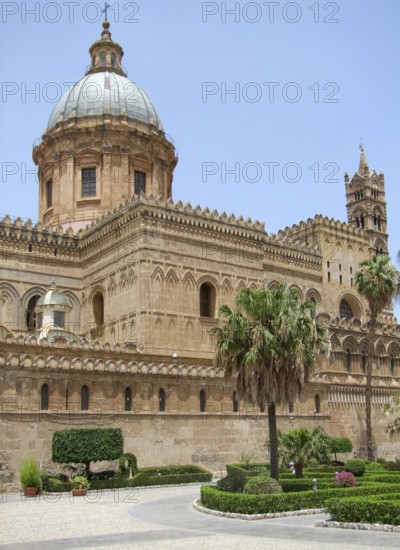 The Palermo Cathedral in Palermo, Sicily