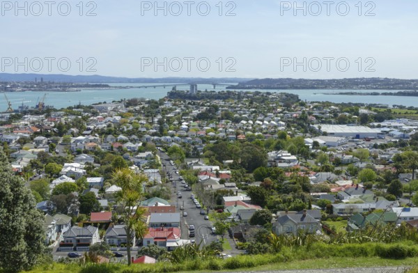Scenery around Devonport, a harbourside suburb of Auckland in New Zealand