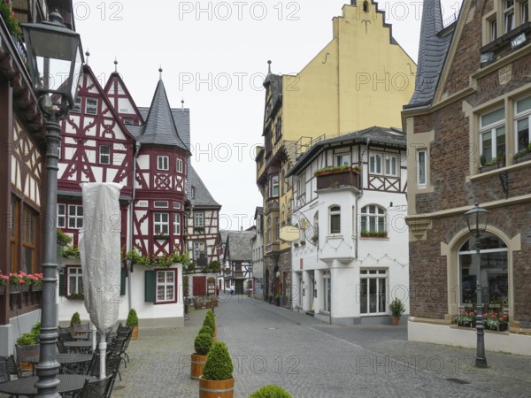 Impression of Bacharach at the Middle Rhine in Germany